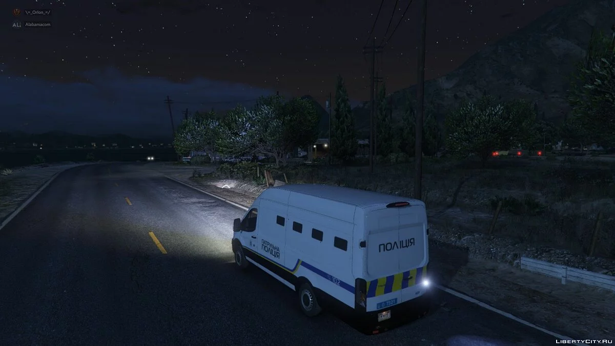 2018 Ford Transit Полиция Украины / GTA 5