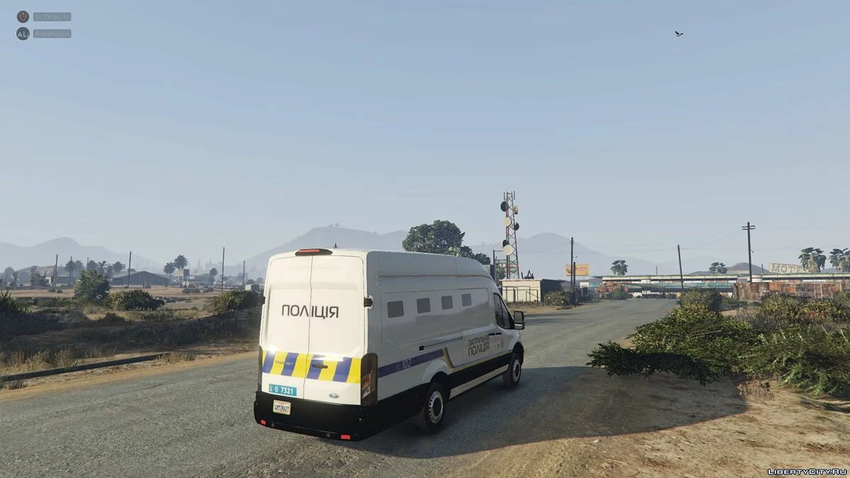 2018 Ford Transit Полиция Украины / GTA 5