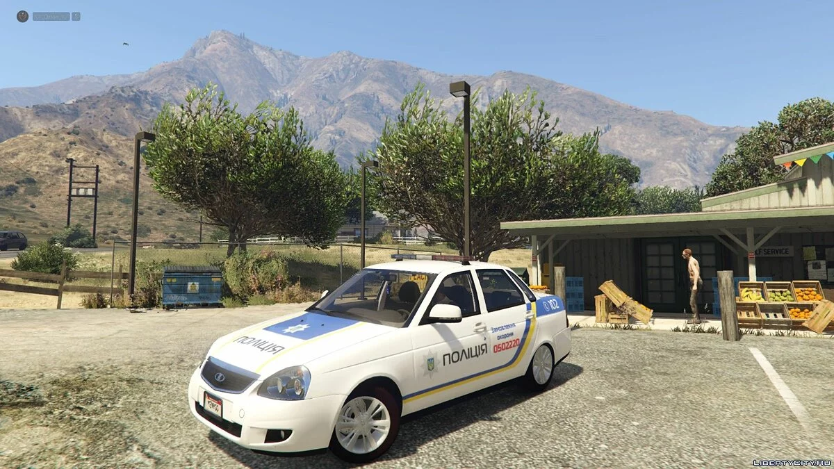 ВАЗ 2170 Приора Полиция Украины / GTA 5