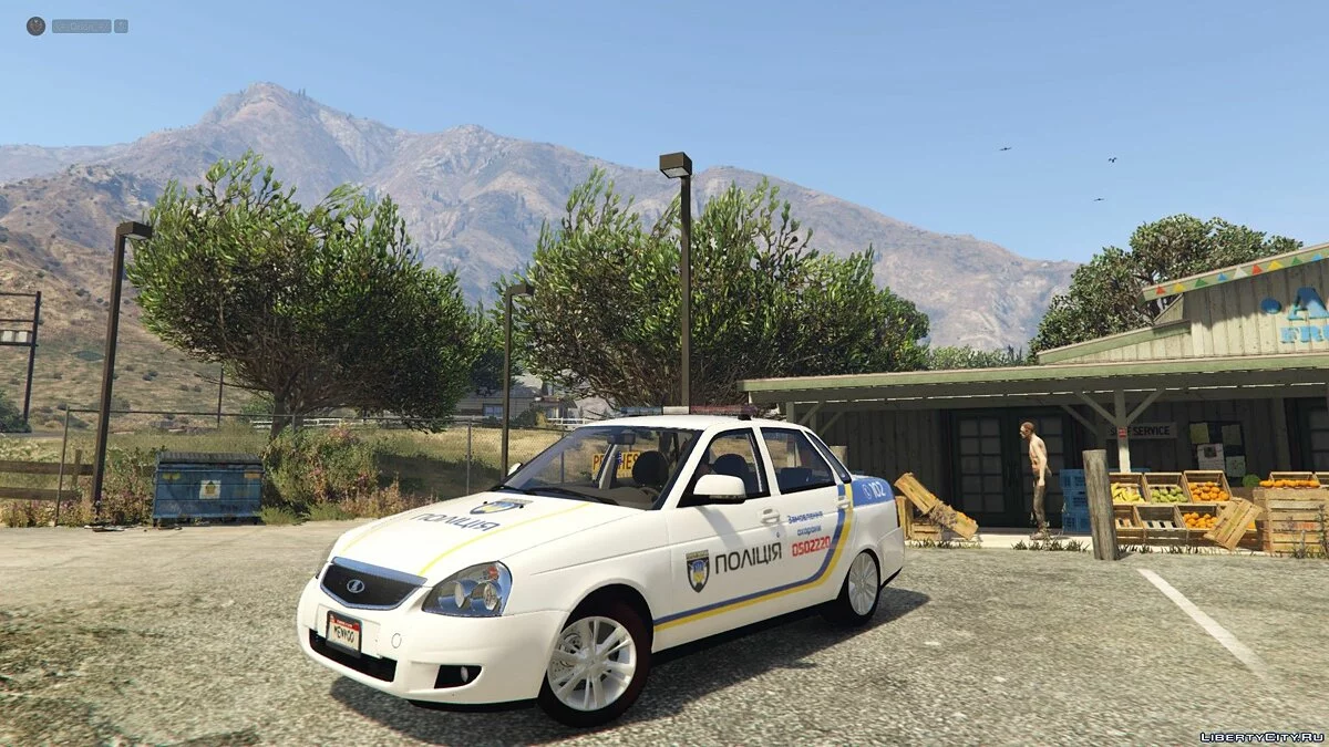 ВАЗ 2170 Приора Полиция Украины / GTA 5