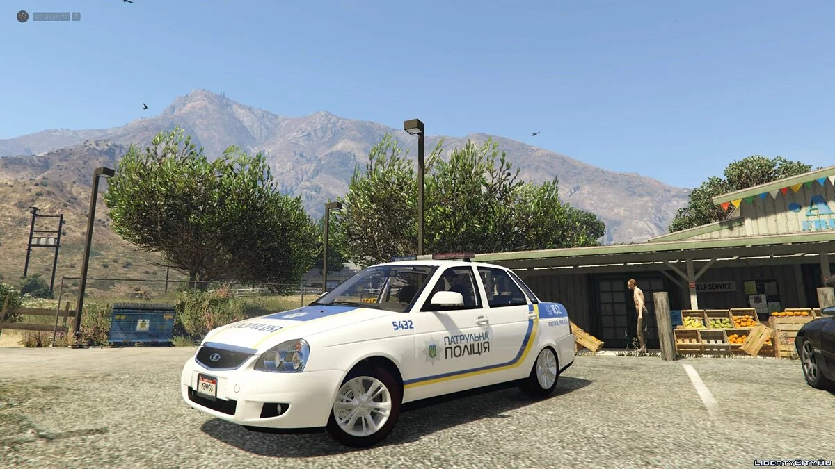 ВАЗ 2170 Приора Полиция Украины / GTA 5