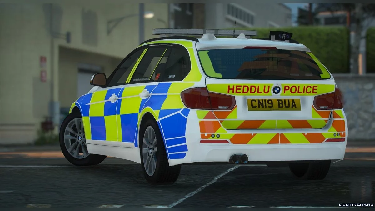 BMW 3 Series Police South Wales 2019 [ELS] 1.0 / GTA 5