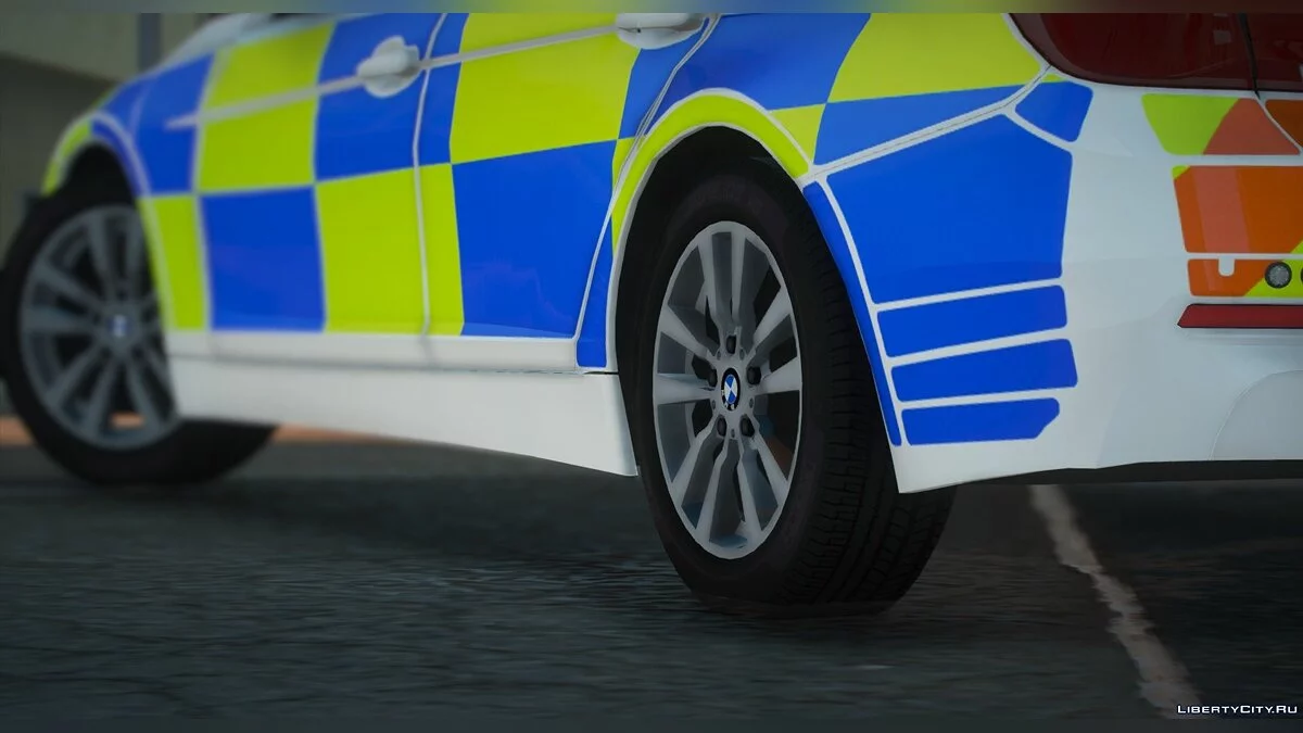 BMW 3 Series Police South Wales 2019 [ELS] 1.0 / GTA 5