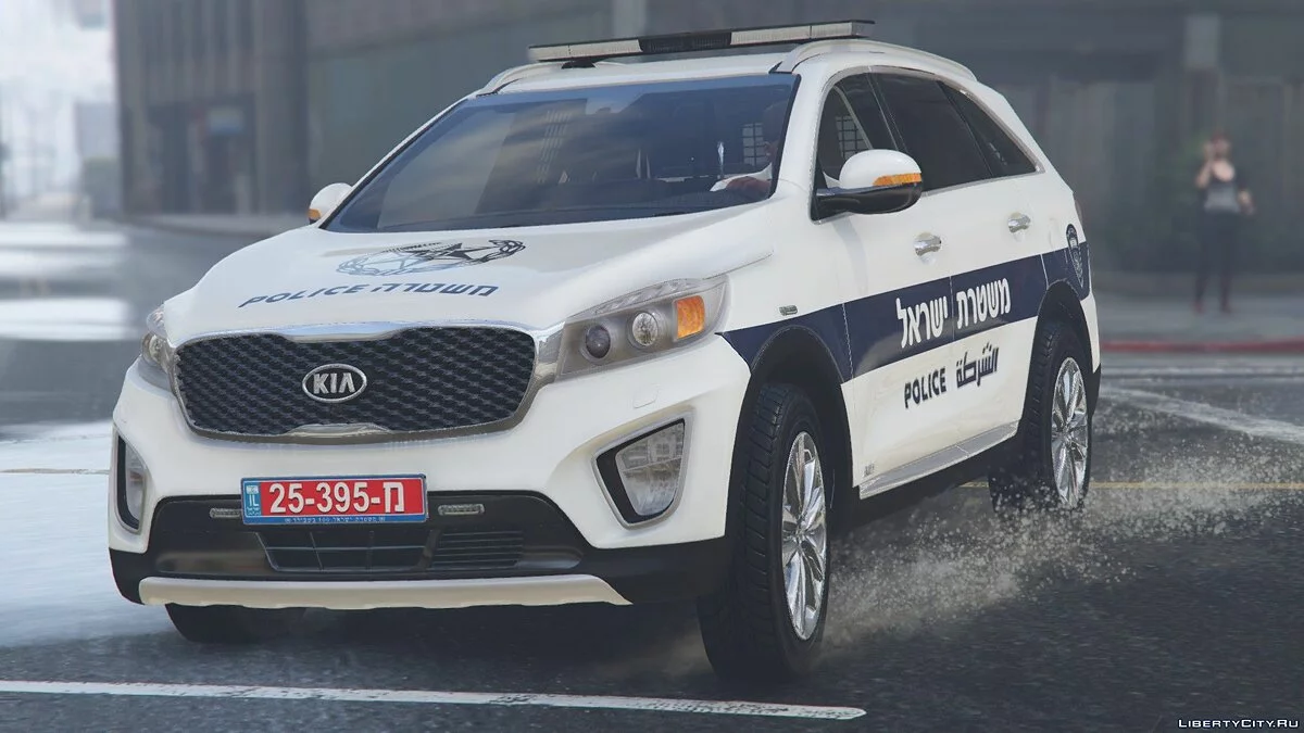 Kia Sorento Полиция Израиля [Add-On / Fivem Ready / Replace [ELS] V.1 / GTA 5