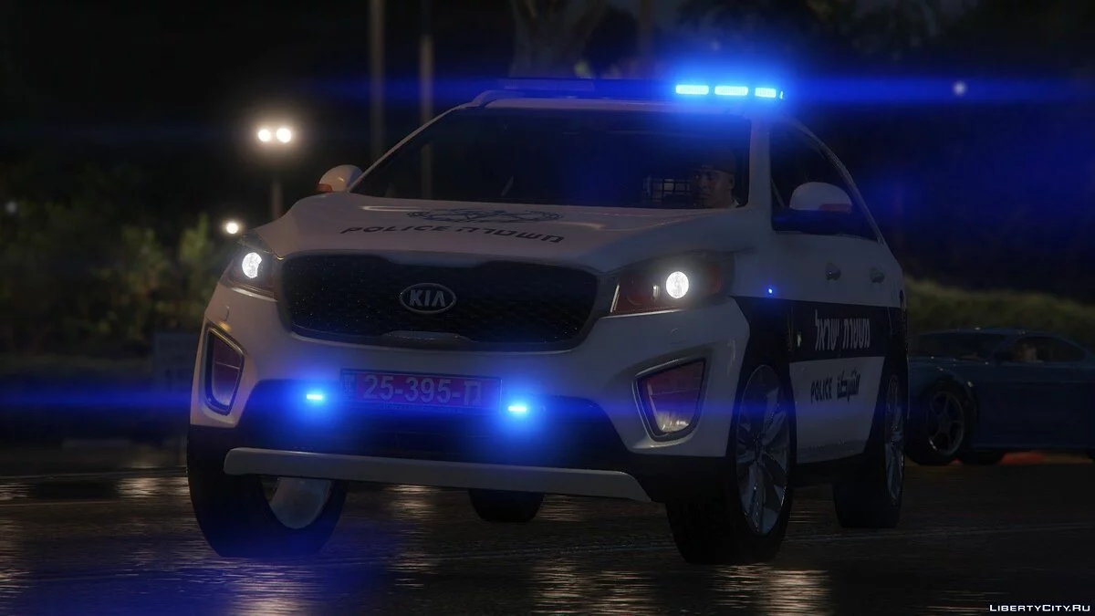 Kia Sorento Полиция Израиля [Add-On / Fivem Ready / Replace [ELS] V.1 / GTA 5