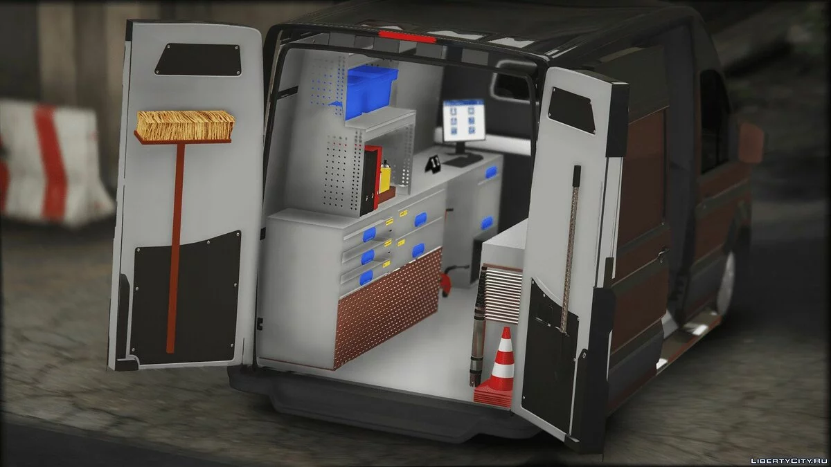 Полицейская Volkswagen Crafter / GTA 5
