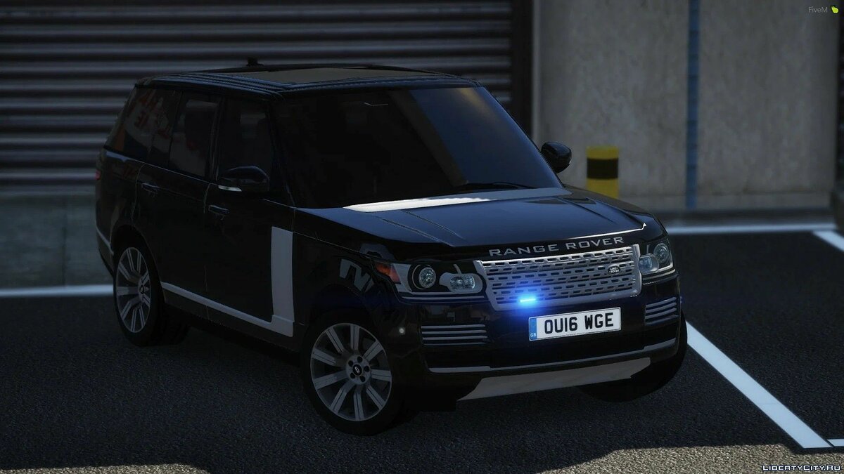 Скачать Range Rover Police 2016 Vogue Unmarked [ELS] 1.0 для GTA 5