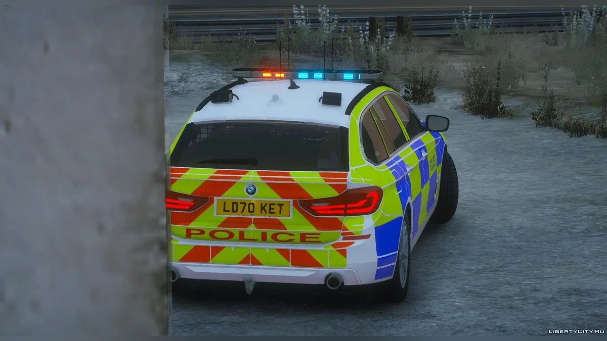 BMW 530D G31 - Машина британской полиции / GTA 5