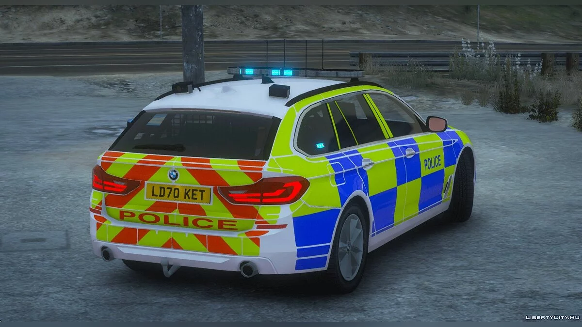 BMW 530D G31 - Машина британской полиции / GTA 5