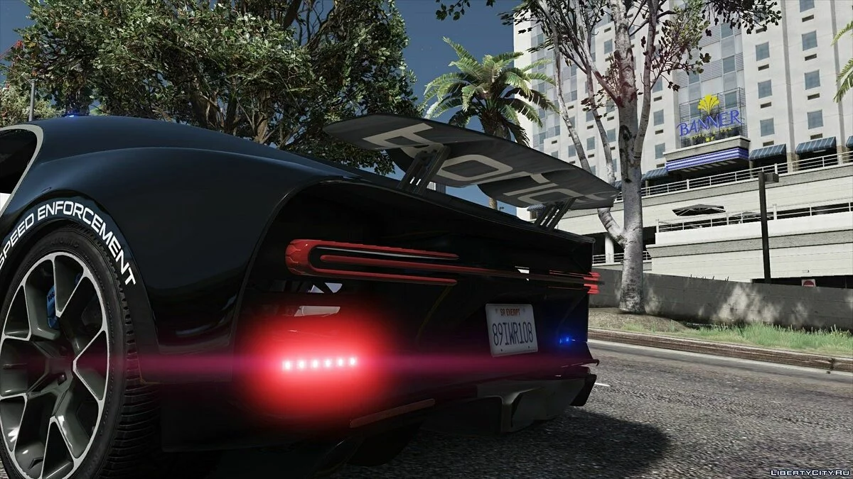 Bugatti Chiron Hot Pursuit Police / GTA 5