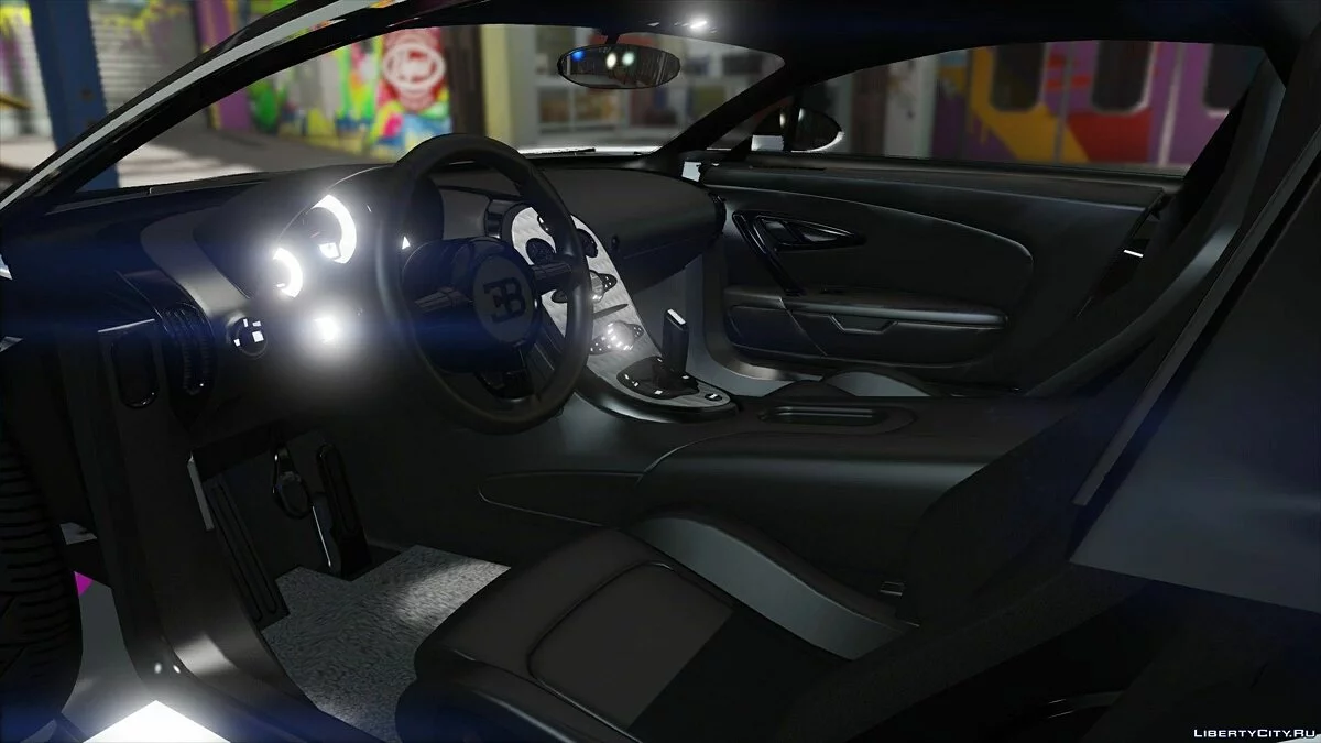 Bugatti Chiron Hot Pursuit Police / GTA 5