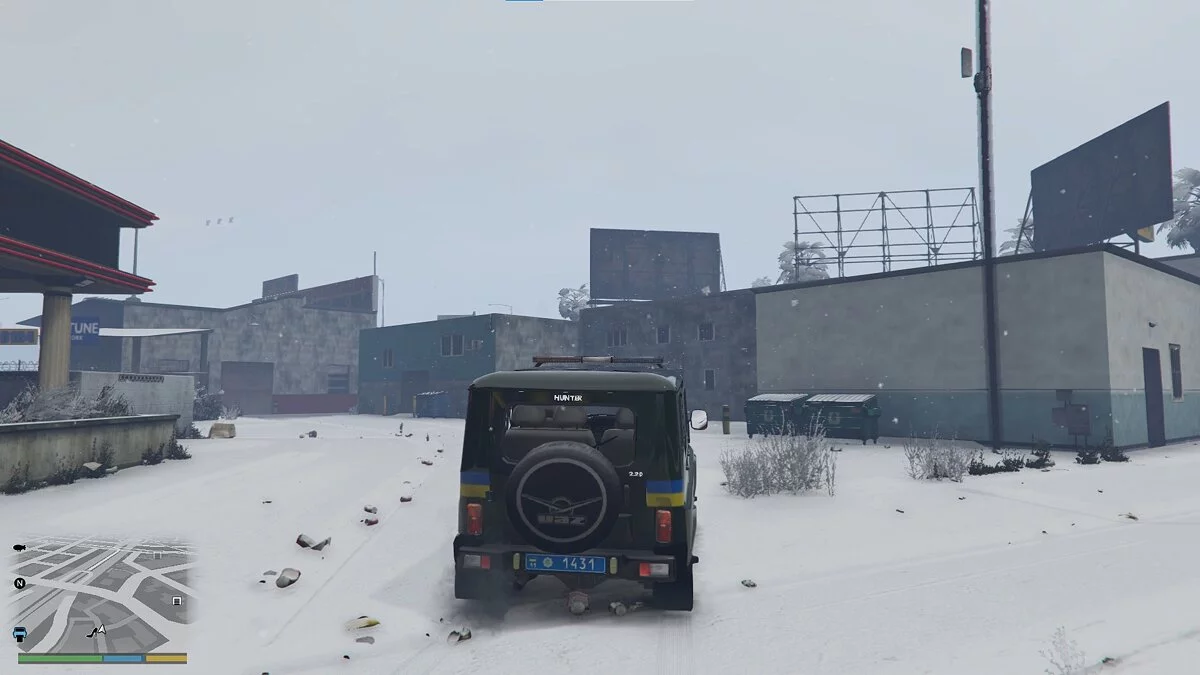 УАЗ Полиция Украины / GTA 5