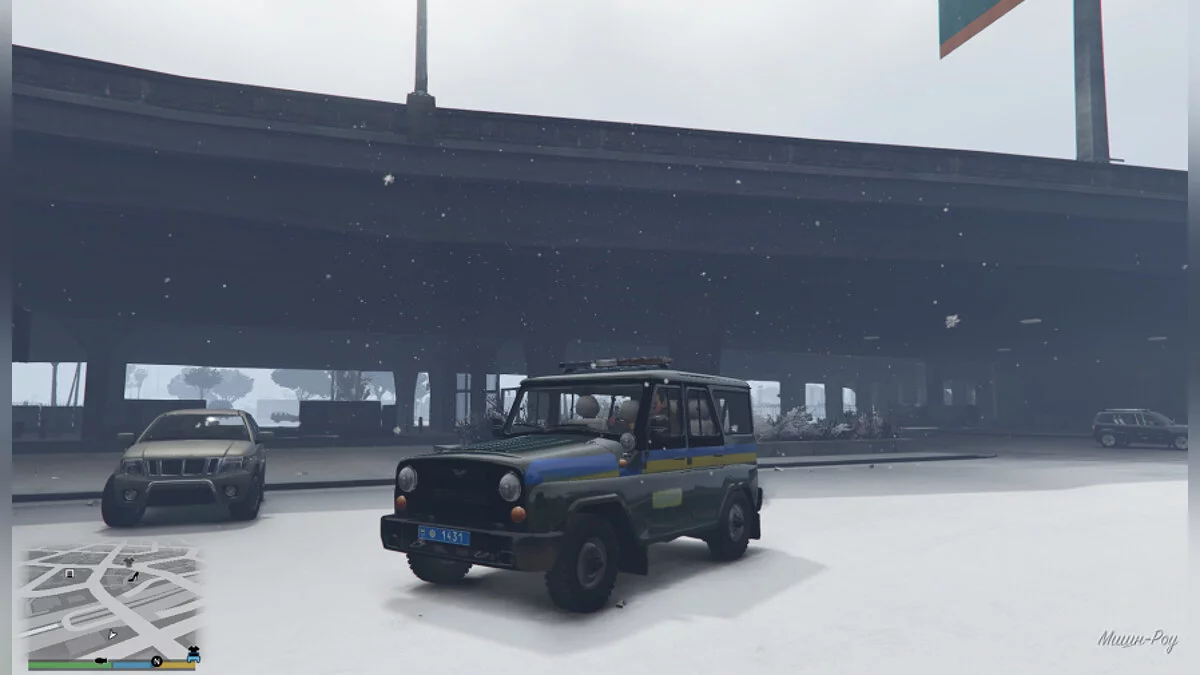УАЗ Полиция Украины / GTA 5