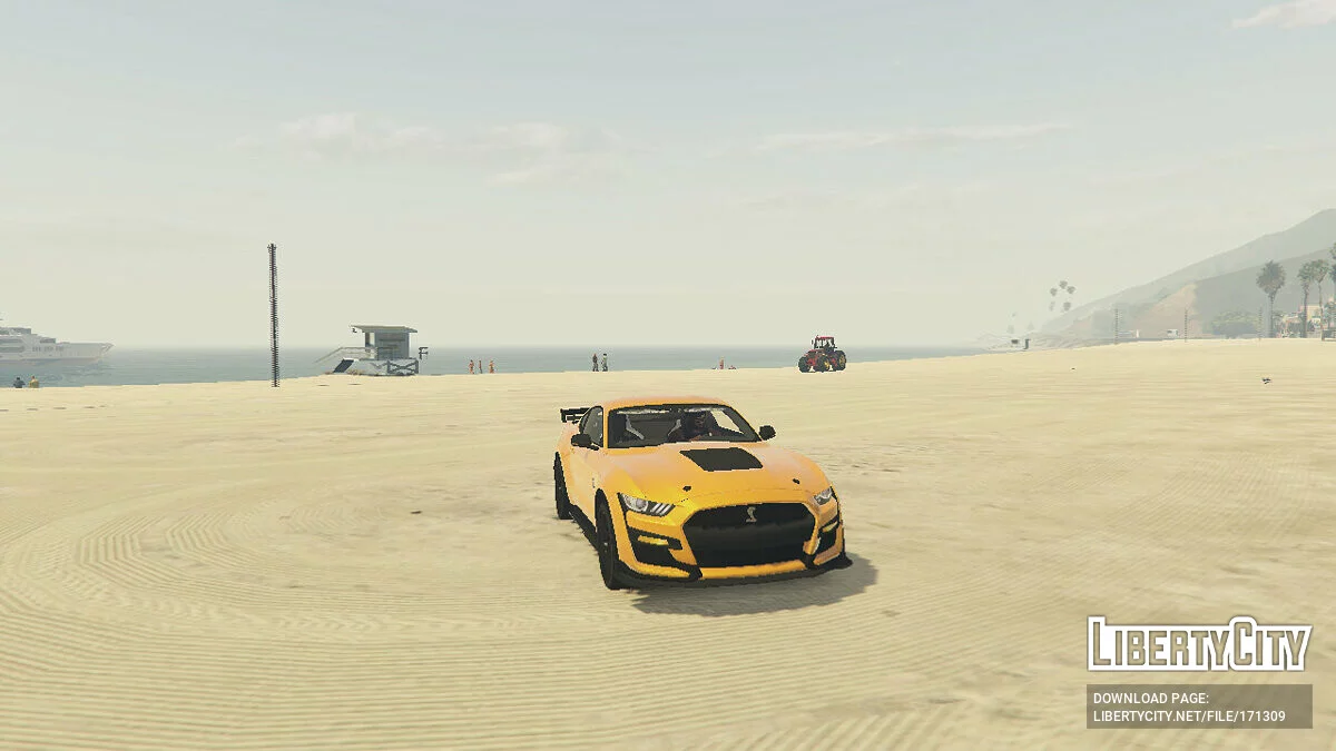 Unmarked Ford Shelby GT500 / GTA 5