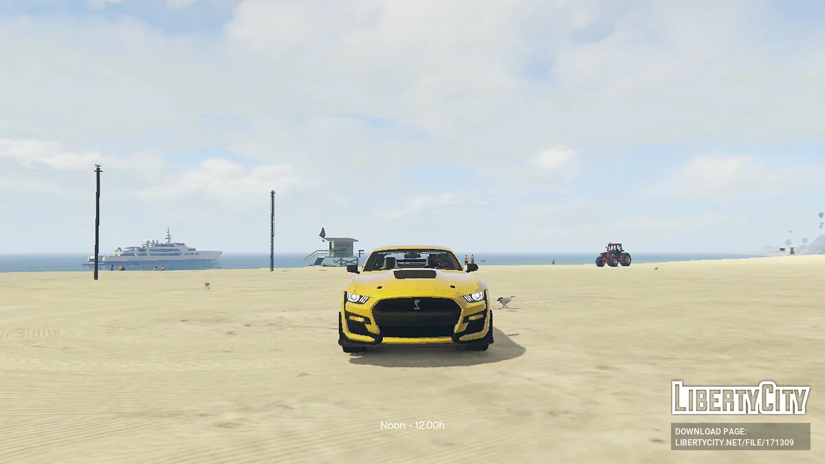Unmarked Ford Shelby GT500 / GTA 5