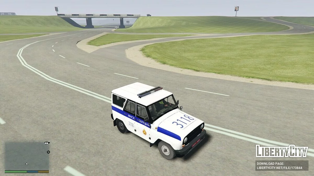 УАЗ Полиции Беларуси / GTA 5