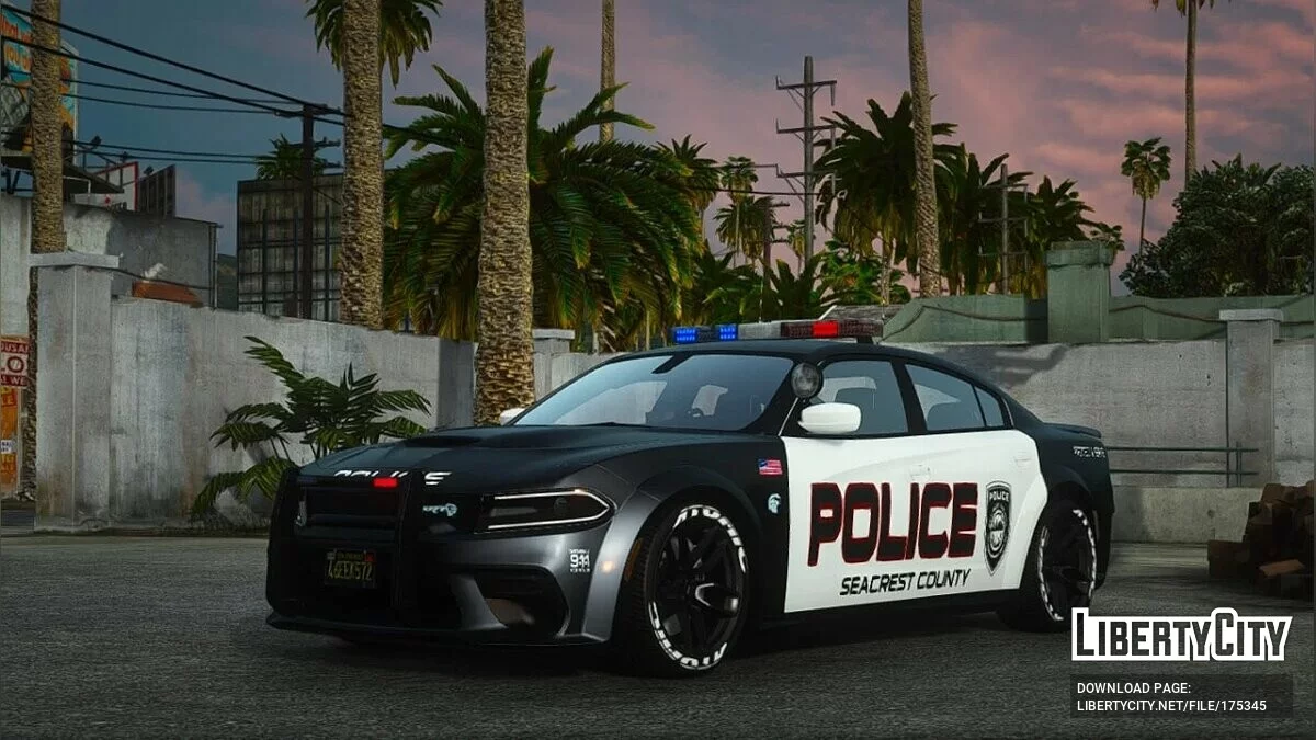 2020 Dodge Charger SRT Hellcat Crazy Police / GTA 5