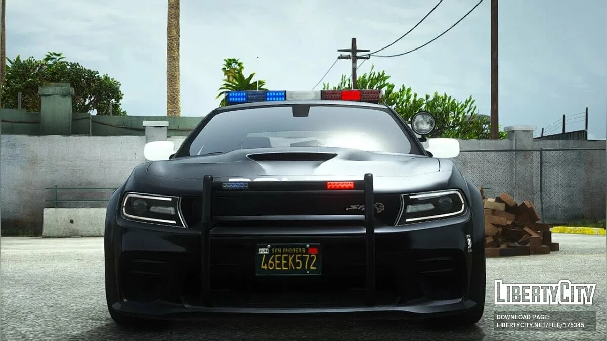 2020 Dodge Charger SRT Hellcat Crazy Police / GTA 5