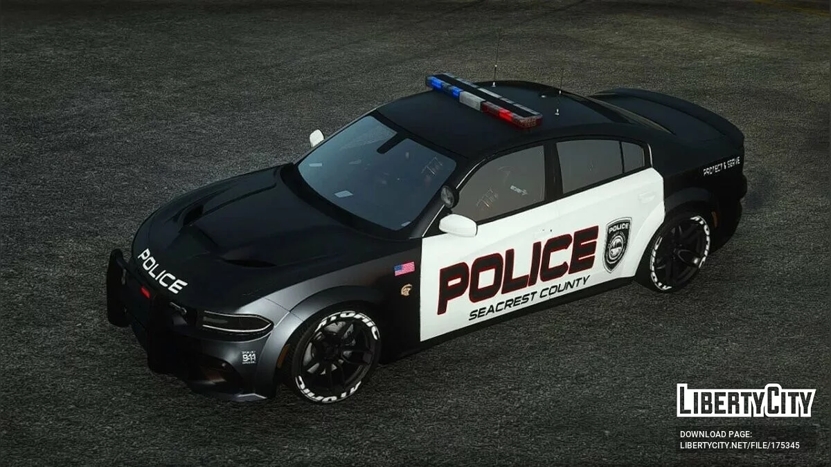 2020 Dodge Charger SRT Hellcat Crazy Police / GTA 5