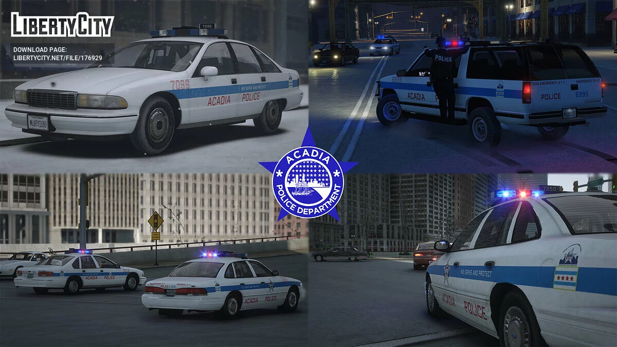 Retro Emergency Vehicles Pack: The Windy City Addon (90s) 1.4.1 / GTA 5