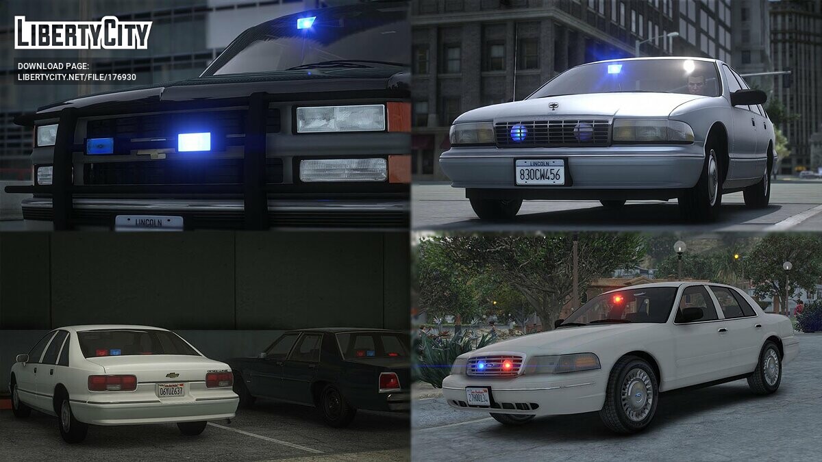 Скачать Retro Emergency Vehicles Pack: The Unmarkeds Addon (90s) 1.4.1 для GTA  5