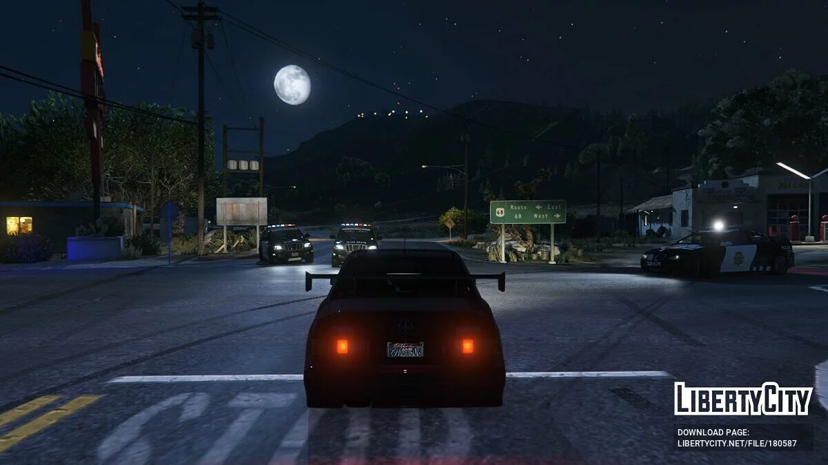 Сборник полицейских машин Палмонта из NFS Carbon / GTA 5