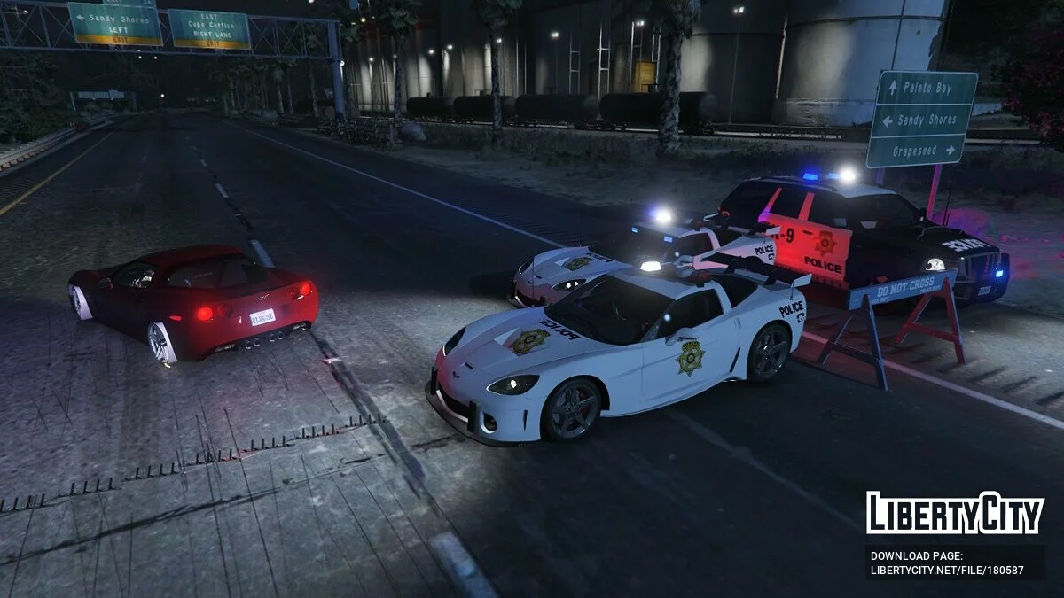 Сборник полицейских машин Палмонта из NFS Carbon / GTA 5