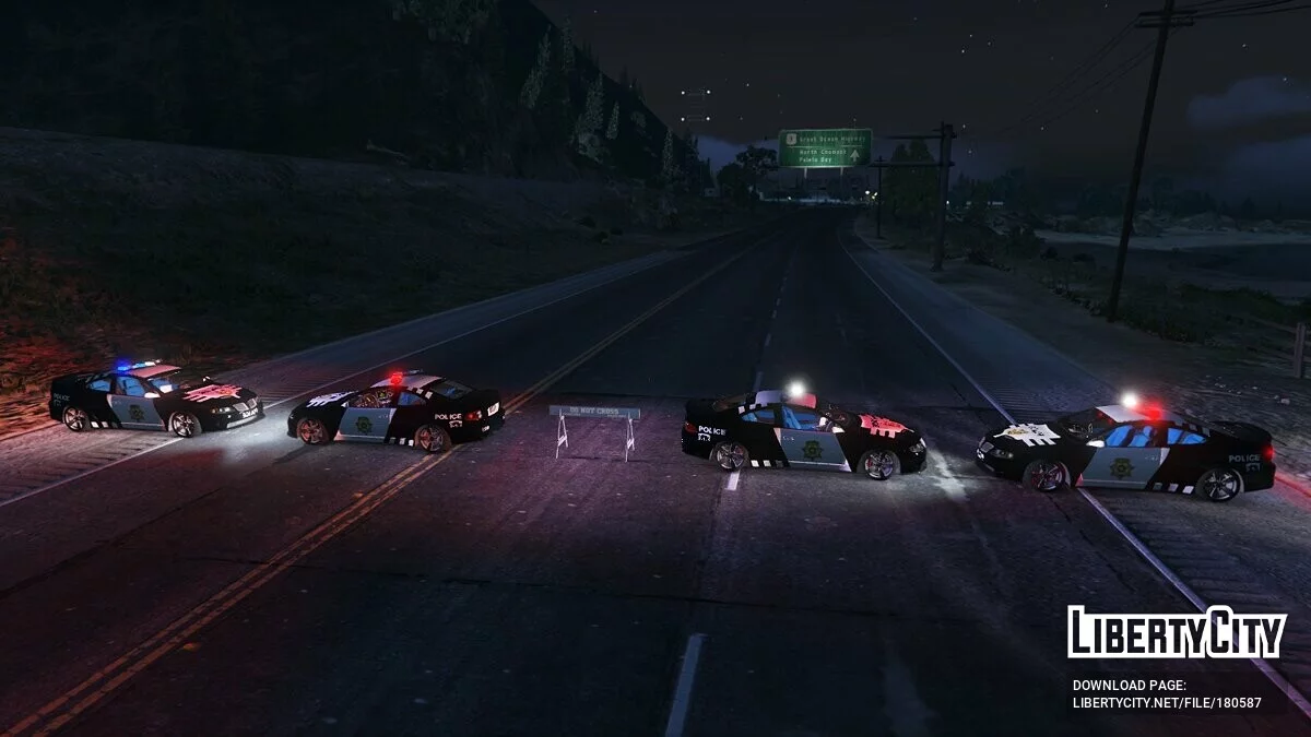 Сборник полицейских машин Палмонта из NFS Carbon / GTA 5