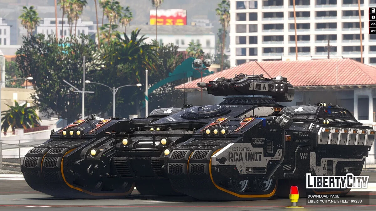 Anti-Riot Heavy Unit (Futuristic/Cyberpunk) [Add-On | FiveM | AltV] 2.0 / GTA 5
