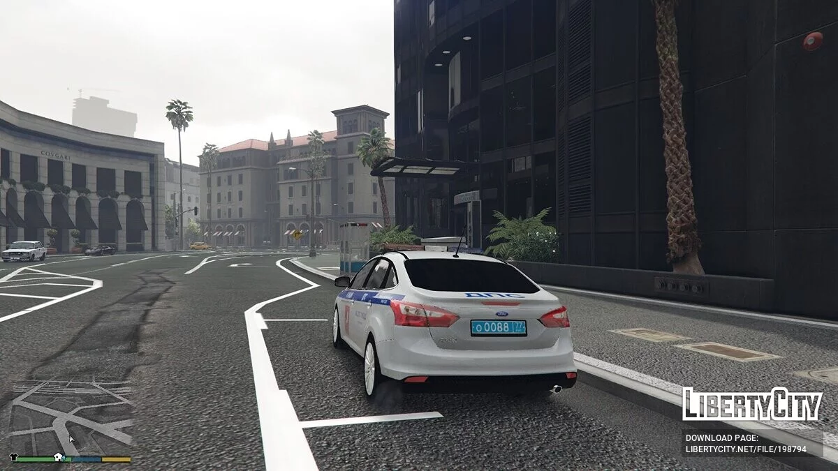 Ford Focus 3 ДПС ГИБДД Москвы / GTA 5