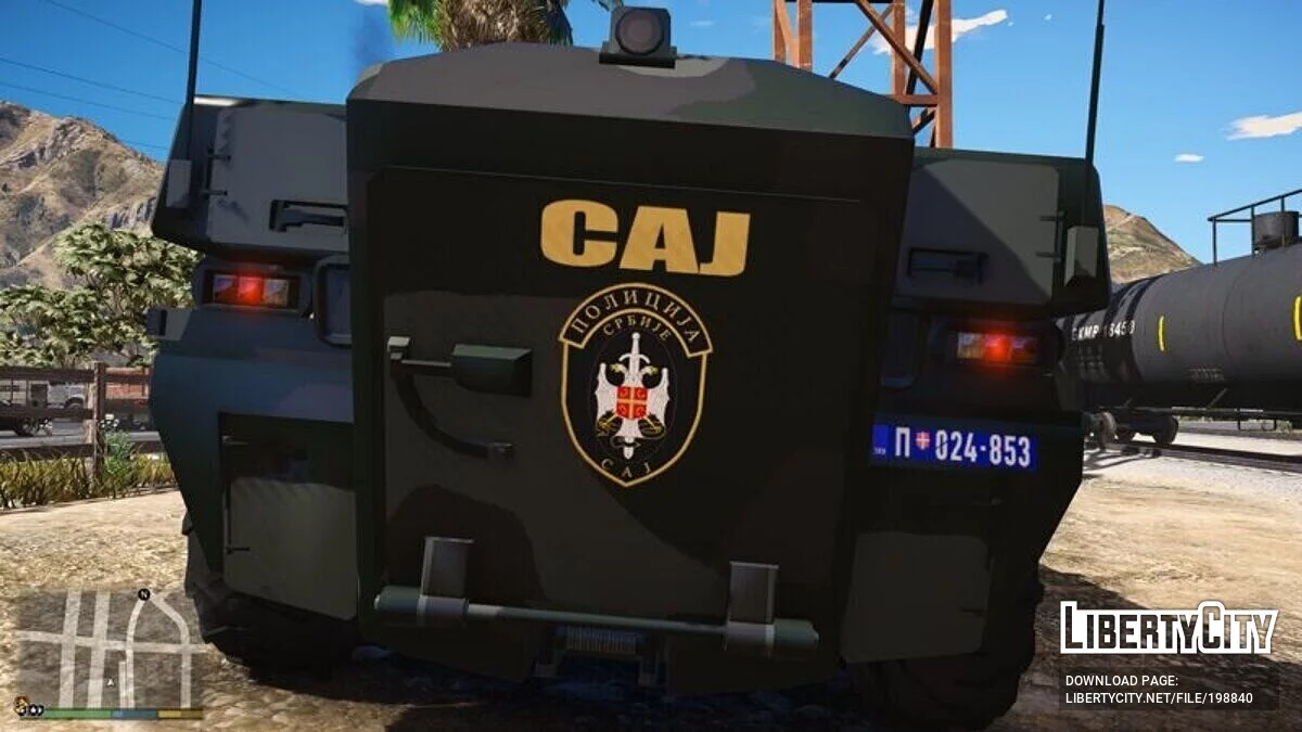Lazar 3 - Полиция Сербии / GTA 5