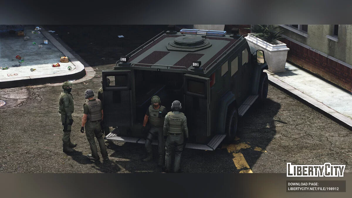 Vapid TARV — Lore-Friendly Bearcat [Add-On | EUP] 2.0.0 / GTA 5