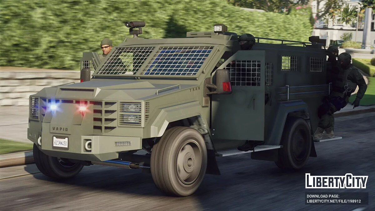 Vapid TARV — Lore-Friendly Bearcat [Add-On | EUP] 2.0.0 / GTA 5