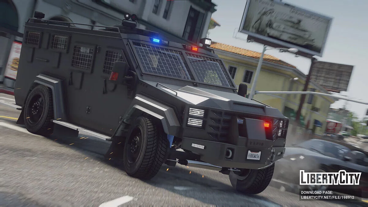 Vapid TARV — Lore-Friendly Bearcat [Add-On | EUP] 2.0.0 / GTA 5