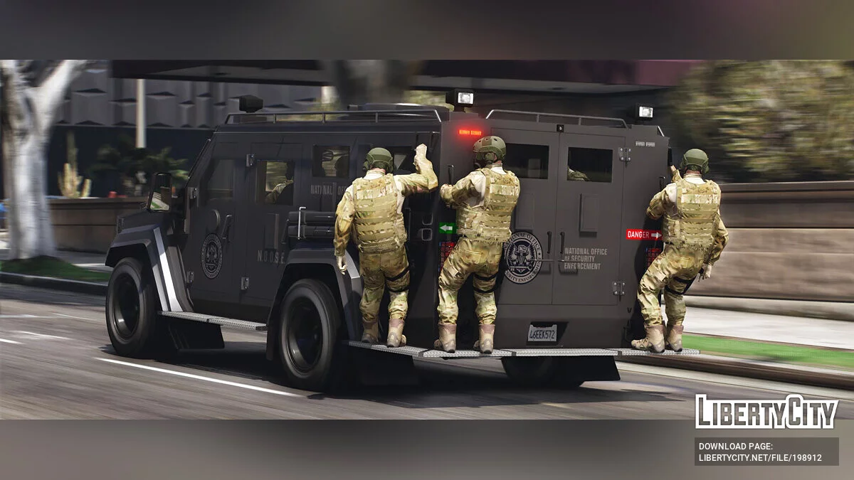 Vapid TARV — Lore-Friendly Bearcat [Add-On | EUP] 2.0.0 / GTA 5