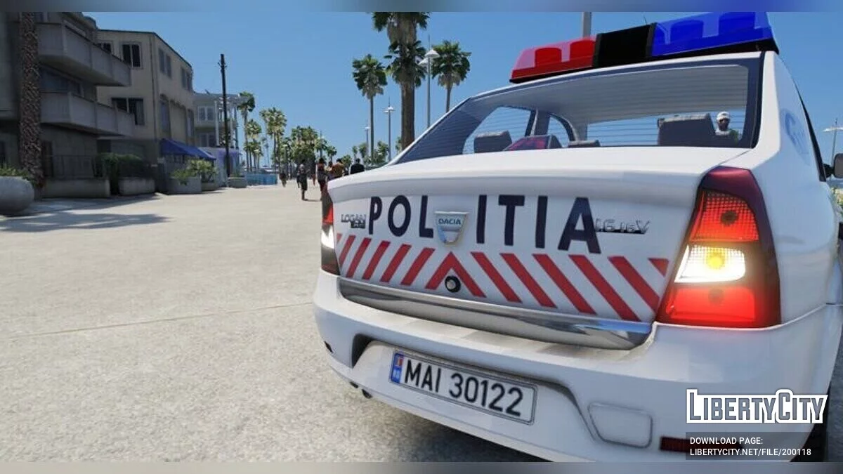 Dacia Logan 2008 Romanian Police / GTA 5