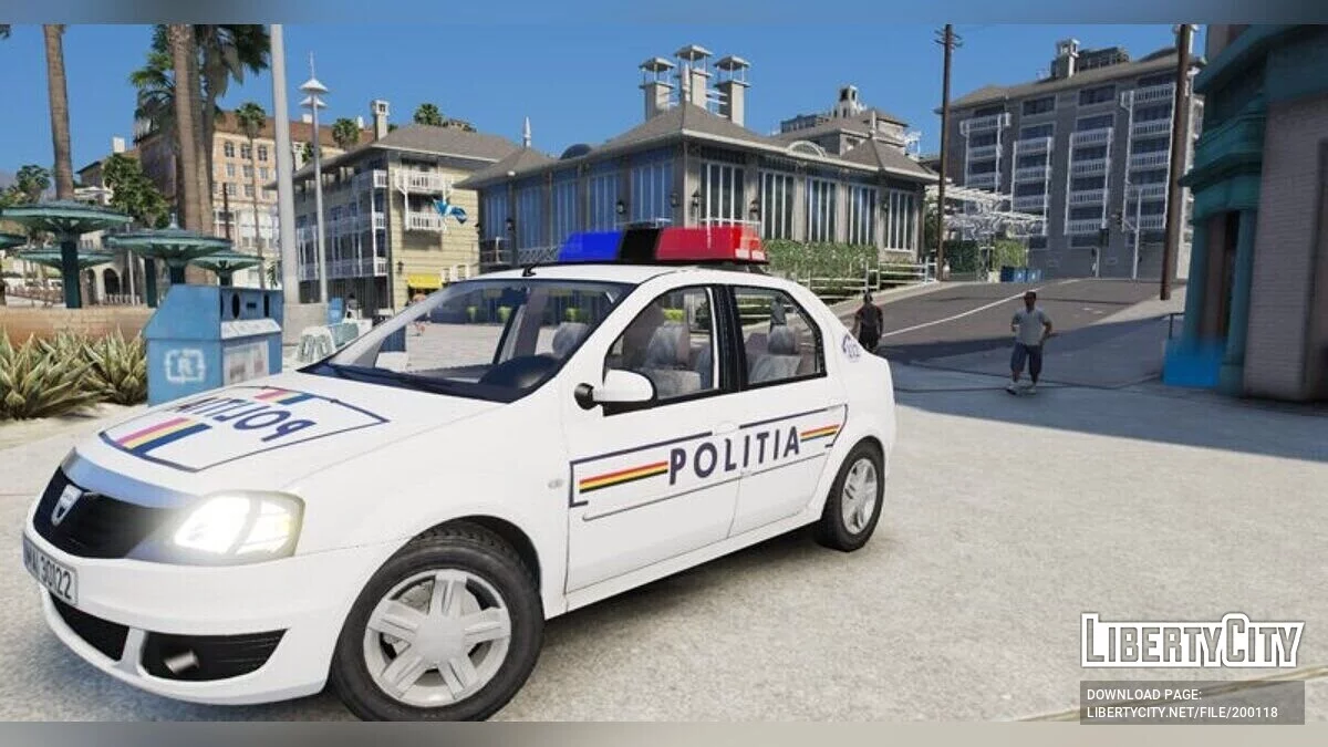 Dacia Logan 2008 Romanian Police / GTA 5