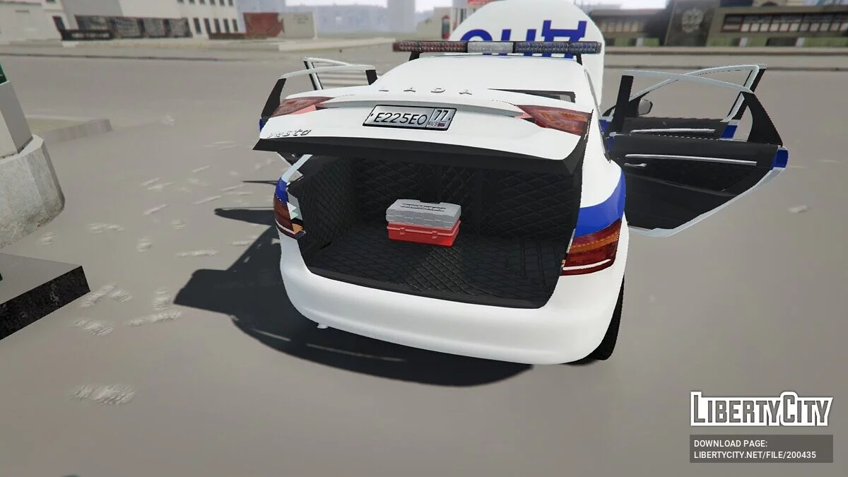 LADA Vesta 2013 Полицейская / GTA 5