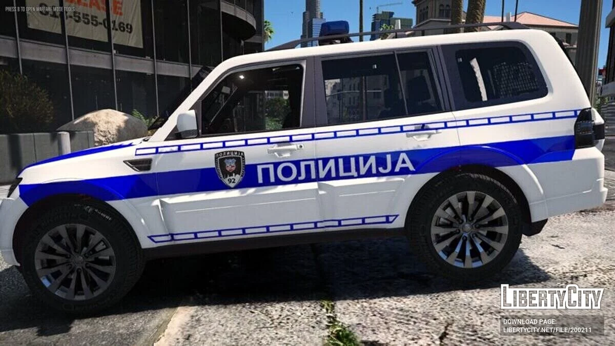 Mitsubishi Pajero - Полиция / GTA 5