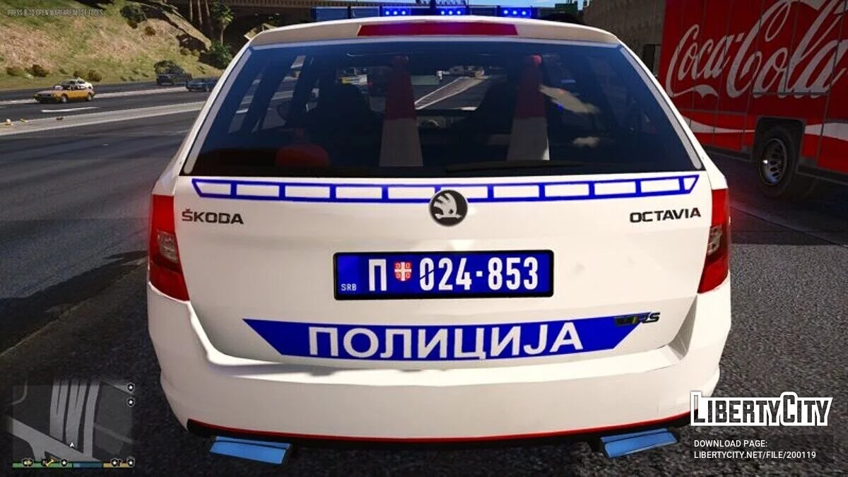 Skoda Octavia - Saobracajna Policija Srbije / GTA 5
