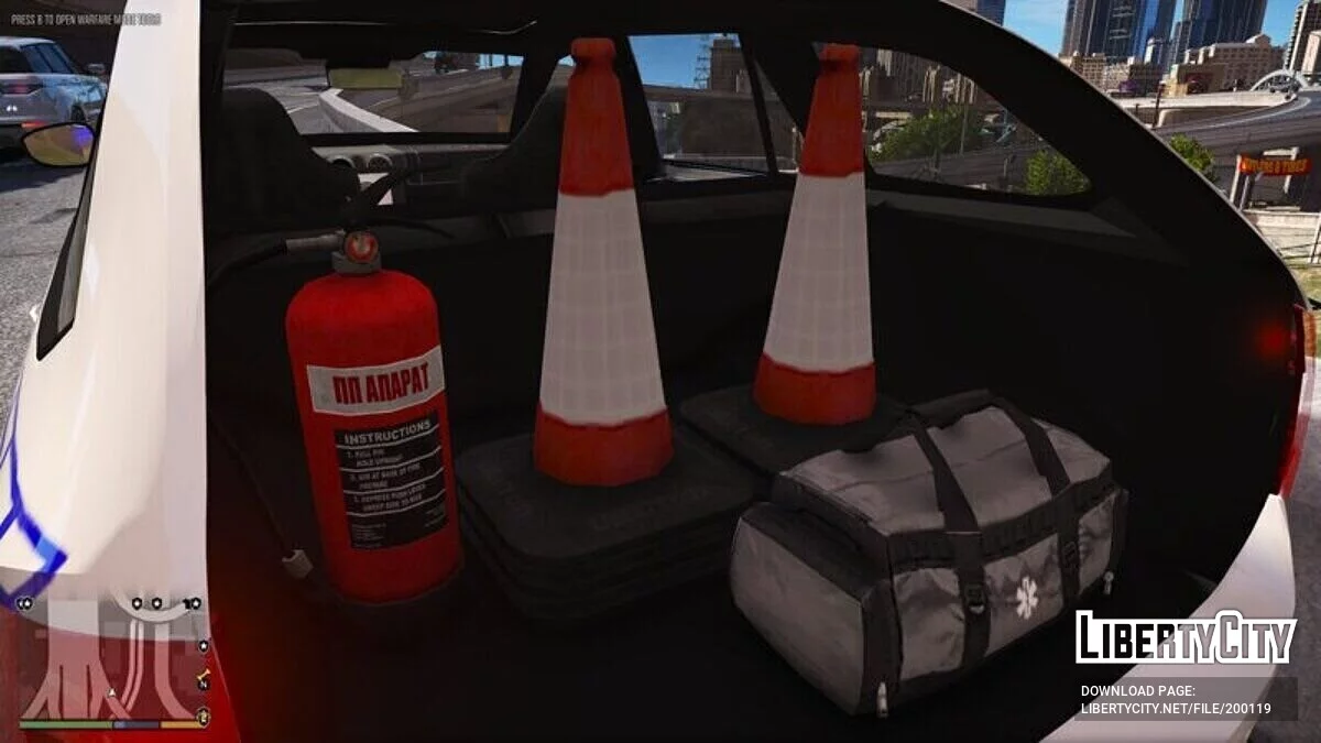 Skoda Octavia - Saobracajna Policija Srbije / GTA 5