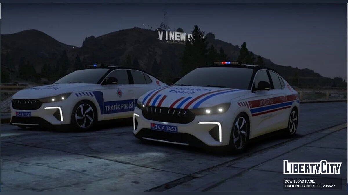 Togg T10F - Полиция / GTA 5