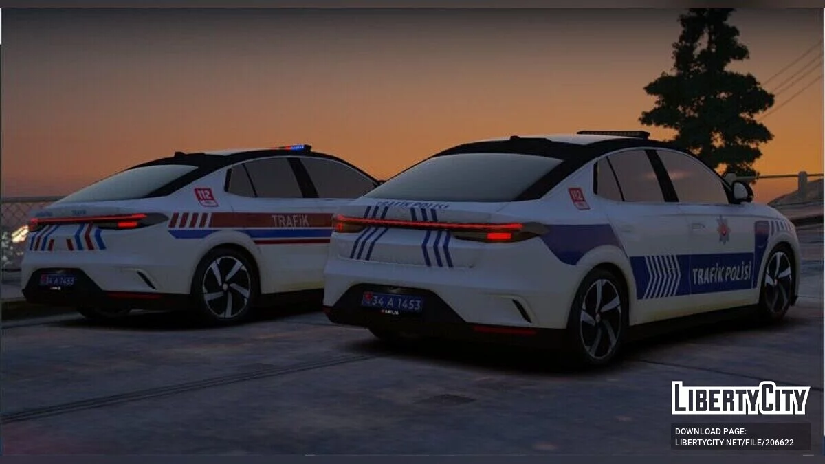 Togg T10F - Полиция / GTA 5