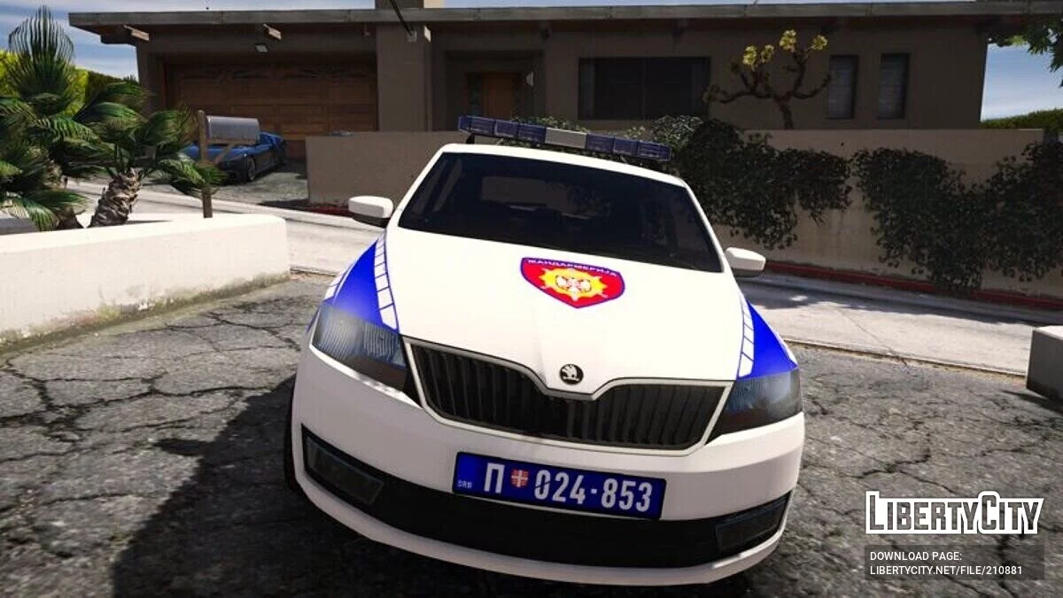 Skoda Rapid - Zandarmerija / GTA 5