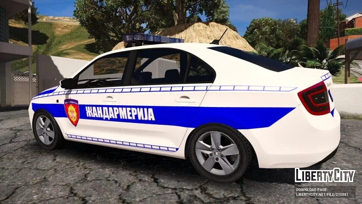 Skoda Rapid - Zandarmerija / GTA 5