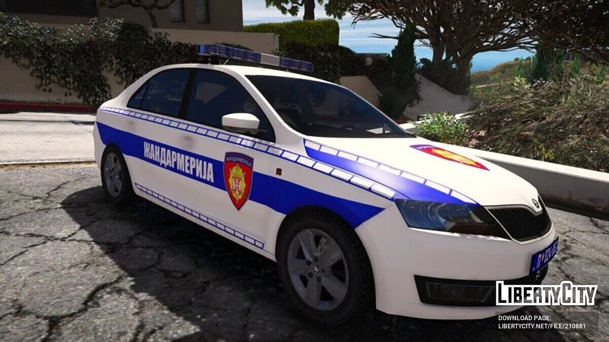 Skoda Rapid - Zandarmerija / GTA 5