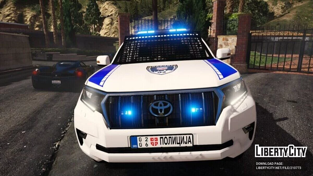 Toyota Land Cruiser Prado 2021 - Полиция Сербии / GTA 5