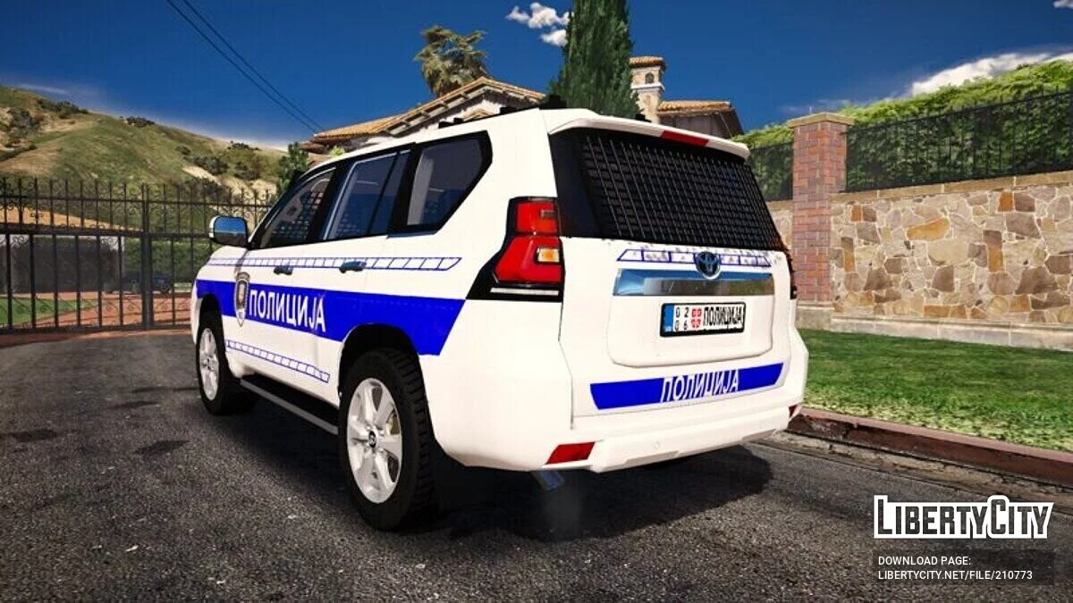 Toyota Land Cruiser Prado 2021 - Полиция Сербии / GTA 5