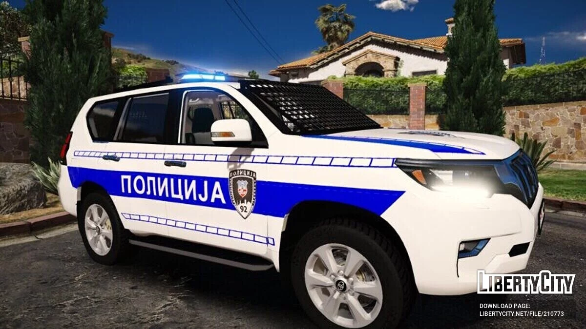 Toyota Land Cruiser Prado 2021 - Полиция Сербии / GTA 5