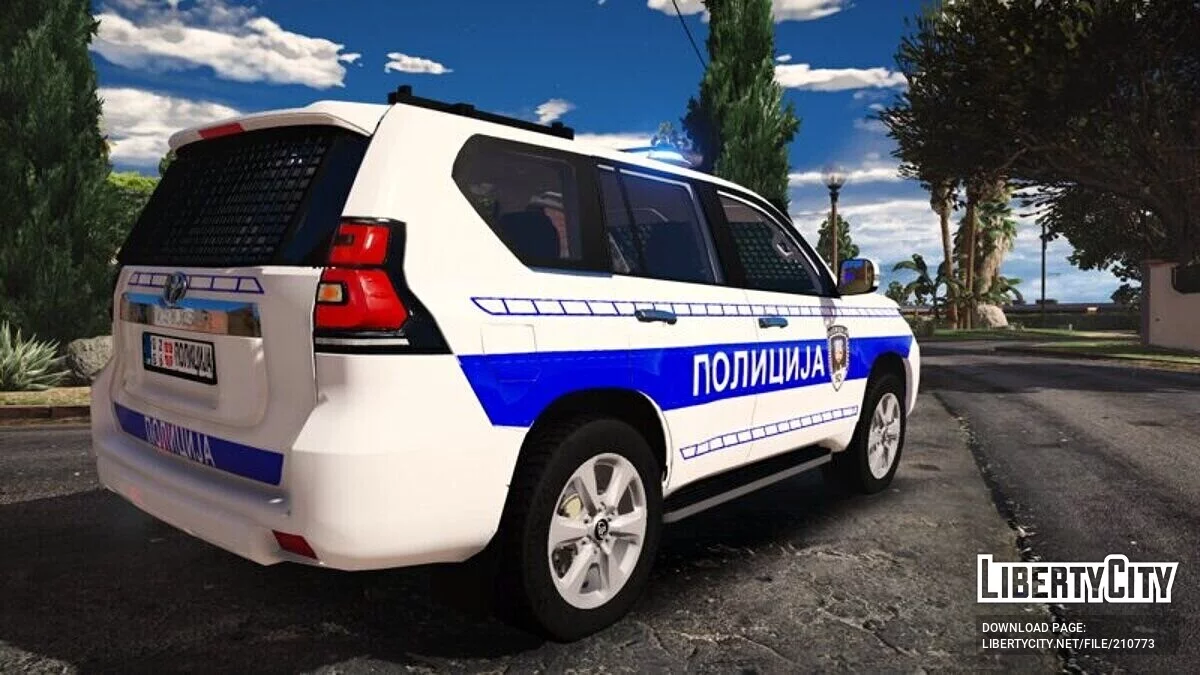 Toyota Land Cruiser Prado 2021 - Полиция Сербии / GTA 5